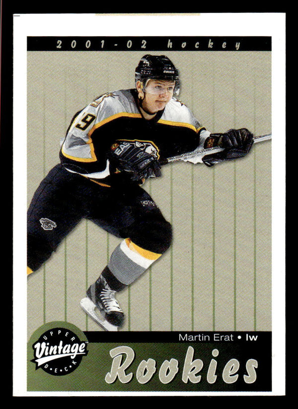 2001 UPPER DECK VINTAGE MARTIN ERAT 283 MINT RC HOCKEY NASHVILLE PREDATORS