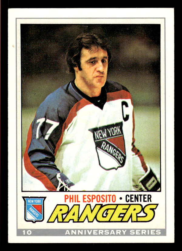 1992 O-PEE-CHEE PHIL ESPOSITO 10 MINT 25TH ANNIVERSARY HOCKEY NEW YORK RANGERS