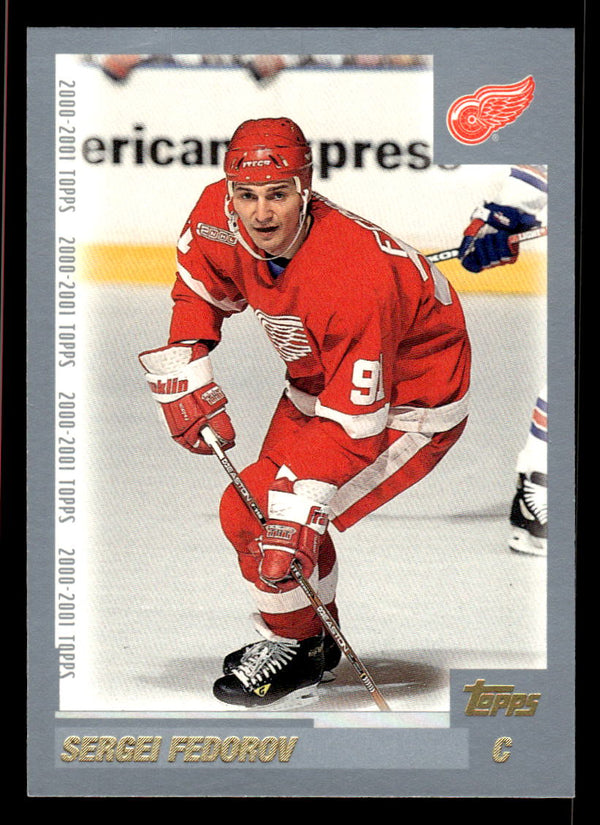 2000 TOPPS SERGEI FEDOROV 125 MINT HOCKEY DETROIT RED WINGS