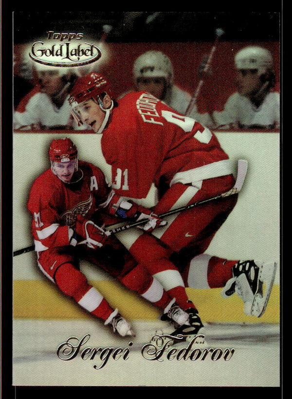 1998 TOPPS GOLD LABEL SERGEI FEDOROV 20 MINT HOCKEY DETROIT RED WINGS