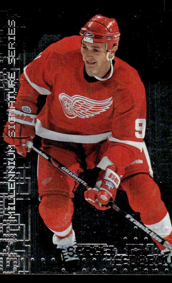 1999 BE A PLAYER MILLENNIUM SIGNATURE SERIES SERGEI FEDOROV 89 MINT RED WINGS