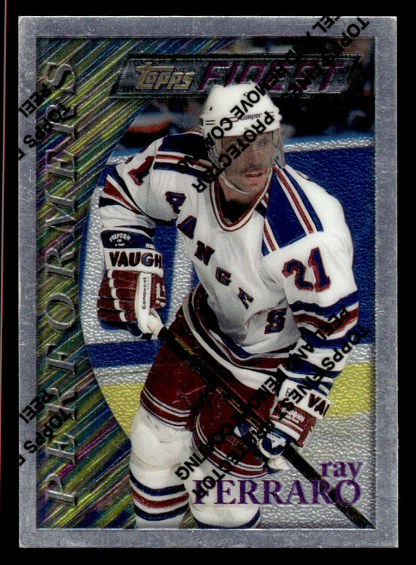 1995 FINEST RAY FERRARO 36 MINT HOCKEY NEW YORK RANGERS