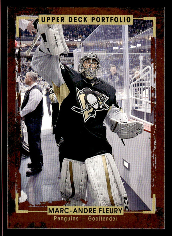 2015 UPPER DECK PORTFOLIO MARC-ANDRE FLEURY 17 MINT HOCKEY PITTSBURGH PENGUINS