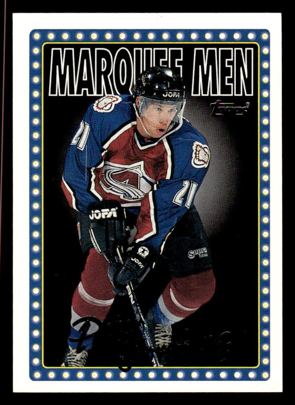 1995 TOPPS PETER FORSBERG 380 MINT HOCKEY COLORADO AVALANCHE