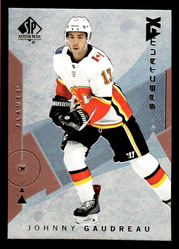 2018 SP AUTHENTIC JOHNNY GAUDREAU S-23 MINT SPECTRUM FX HOCKEY CALGARY FLAMES