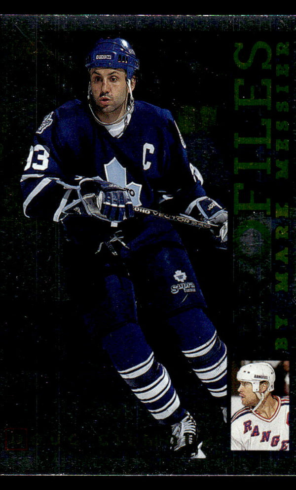 1995 TOPPS DOUG GILMOUR PF-17 MINT PROFILES HOCKEY TORONTO MAPLE LEAFS