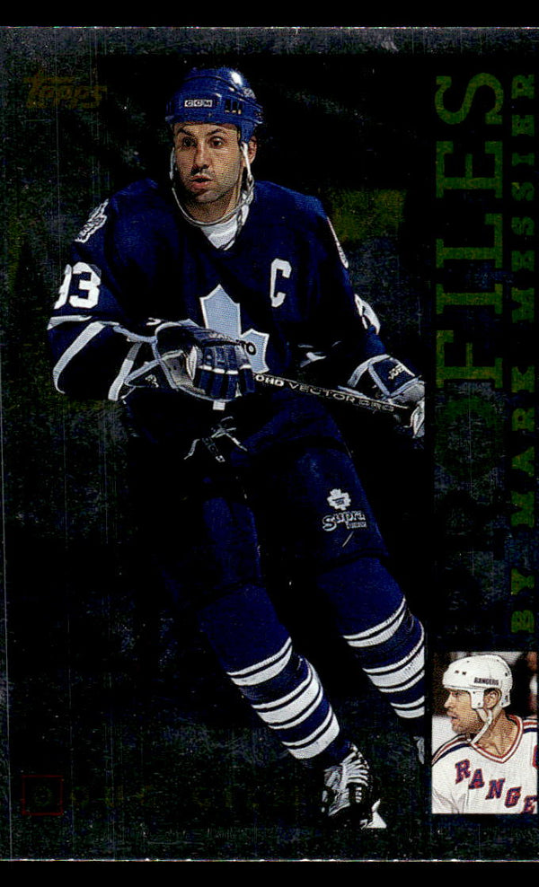 1995 TOPPS DOUG GILMOUR PF-17 MINT PROFILES HOCKEY TORONTO MAPLE LEAFS