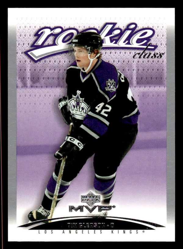2003 UPPER DECK MVP TIM GLEASON 448 MINT RC HOCKEY LOS ANGELES KINGS