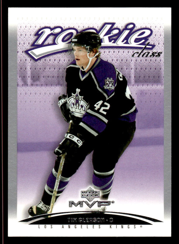 2003 UPPER DECK MVP TIM GLEASON 448 MINT RC HOCKEY LOS ANGELES KINGS