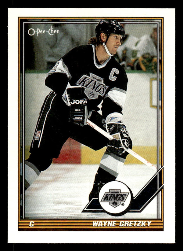 1991 O-PEE-CHEE WAYNE GRETZKY 321 MINT HOCKEY LOS ANGELES KINGS