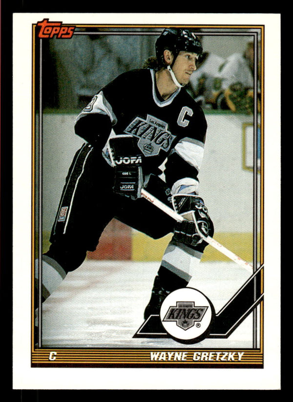 1991 TOPPS WAYNE GRETZKY 321 MINT HOCKEY LOS ANGELES KINGS