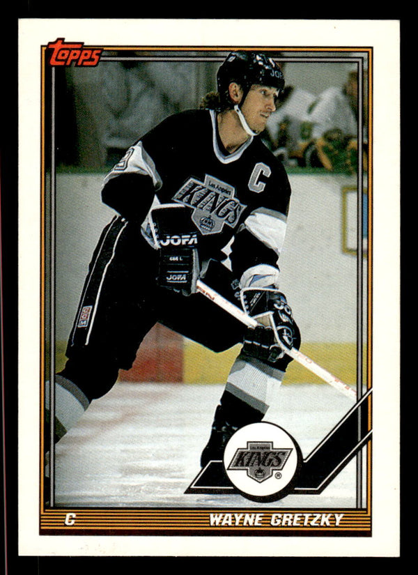 1991 TOPPS WAYNE GRETZKY 321 MINT HOCKEY LOS ANGELES KINGS