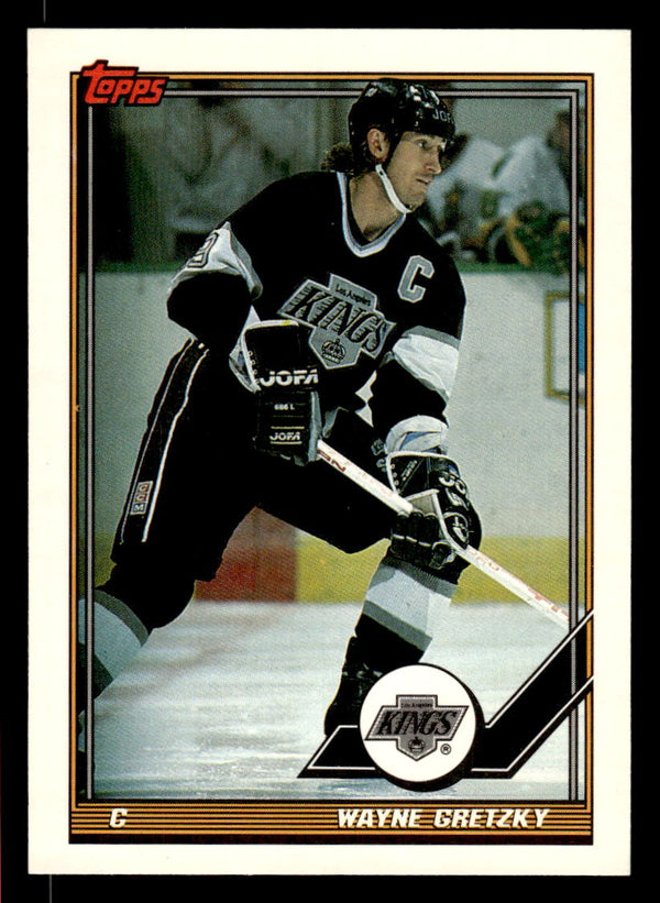 1991 TOPPS WAYNE GRETZKY 321 MINT HOCKEY LOS ANGELES KINGS