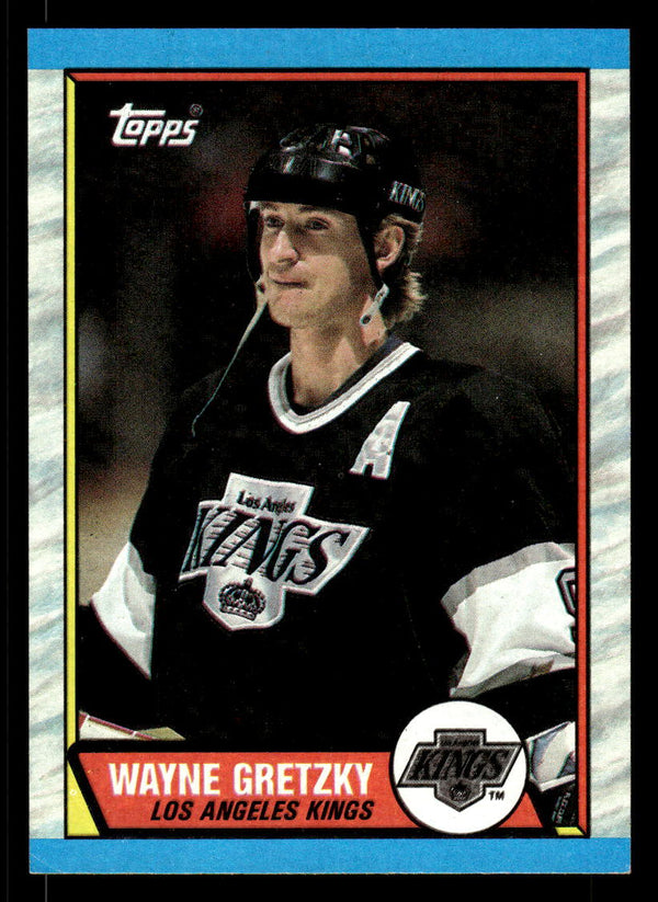 1989 TOPPS WAYNE GRETZKY 156 MINT HOCKEY LOS ANGELES KINGS
