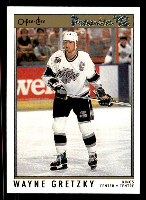 1991 O-PEE-CHEE PREMIER WAYNE GRETZKY 3 MINT HOCKEY LOS ANGELES KINGS