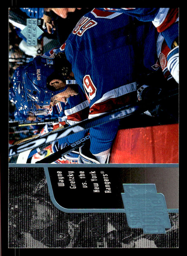 1998 UPPER DECK WAYNE GRETZKY GO17 MINT YEAR OF THE GREAT ONE NEW YORK RANGERS