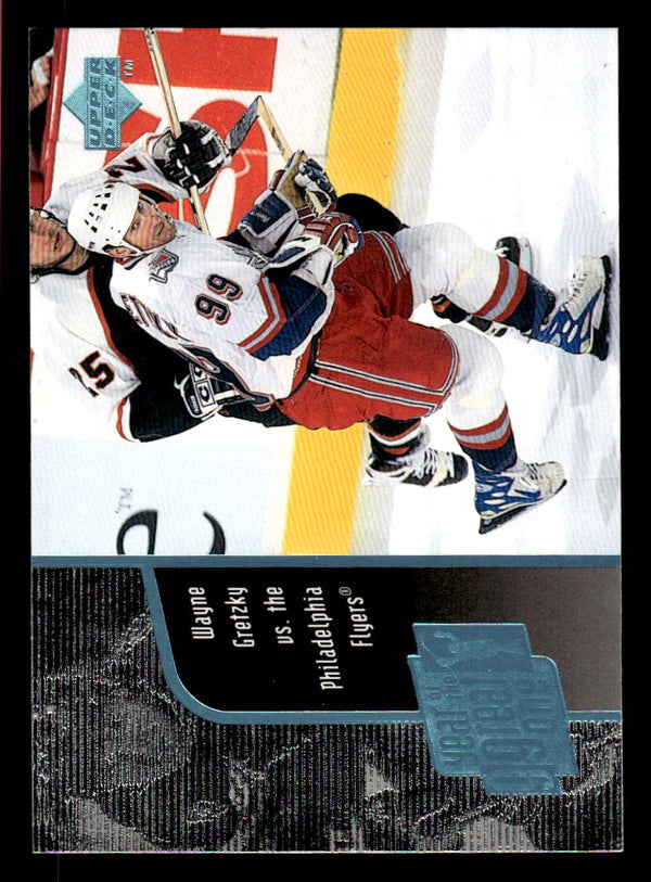 1998 UPPER DECK WAYNE GRETZKY GO19 MINT YEAR OF THE GREAT ONE NEW YORK RANGERS