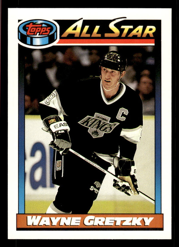 1991 TOPPS WAYNE GRETZKY 258 MINT HOCKEY LOS ANGELES KINGS