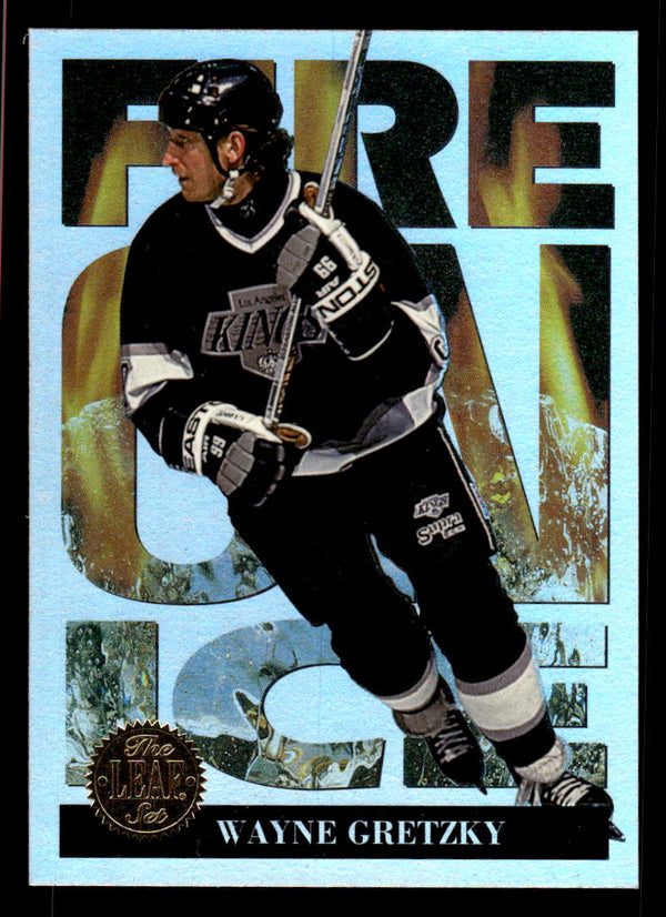 1994 LEAF WAYNE GRETZKY 4 MINT FIRE ON ICE HOCKEY LOS ANGELES KINGS
