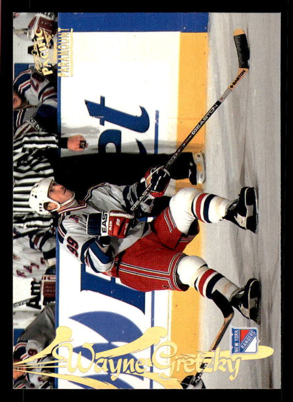 1997 PACIFIC PARAMOUNT WAYNE GRETZKY 115 MINT HOCKEY NEW YORK RANGERS