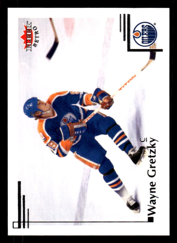 2012 FLEER RETRO WAYNE GRETZKY 68 MINT HOCKEY EDMONTON OILERS
