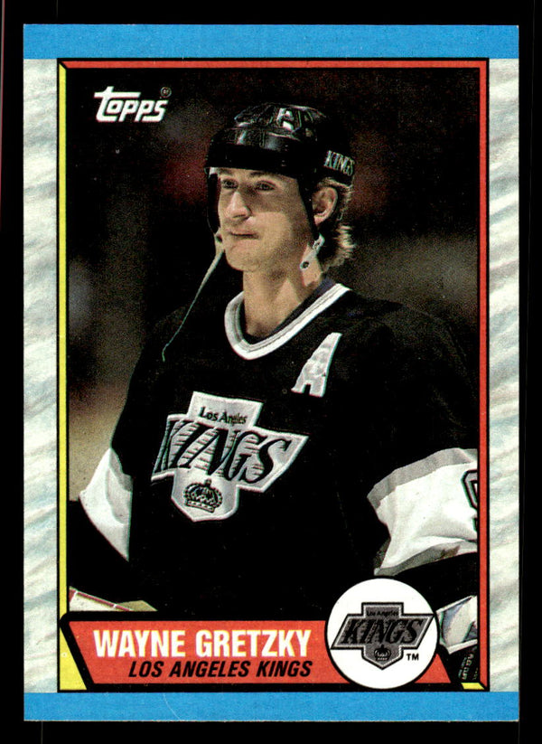 1989 TOPPS WAYNE GRETZKY 156 MINT HOCKEY LOS ANGELES KINGS
