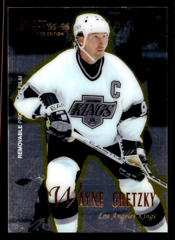 1995 SELECT CERTIFIED WAYNE GRETZKY 23 MINT HOCKEY LOS ANGELES KINGS