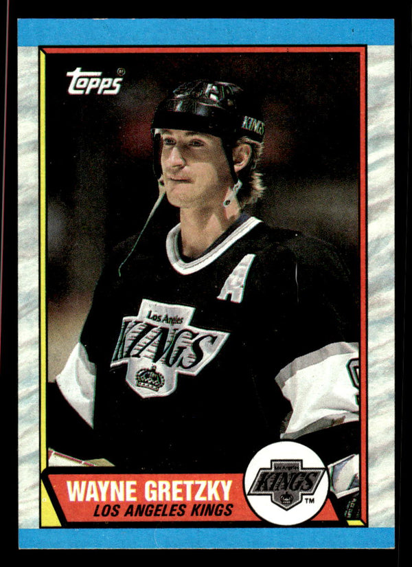 1989 TOPPS WAYNE GRETZKY 156 MINT HOCKEY LOS ANGELES KINGS