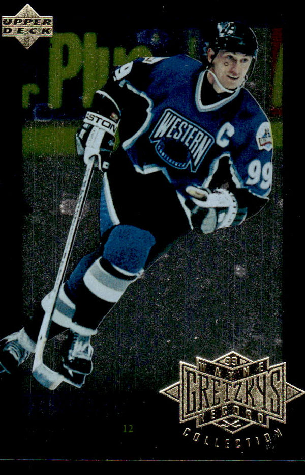 1995 UPPER DECK WAYNE GRETZKY G14 MINT WAYNE GRETZKY'S RECORD COLLECTION KINGS