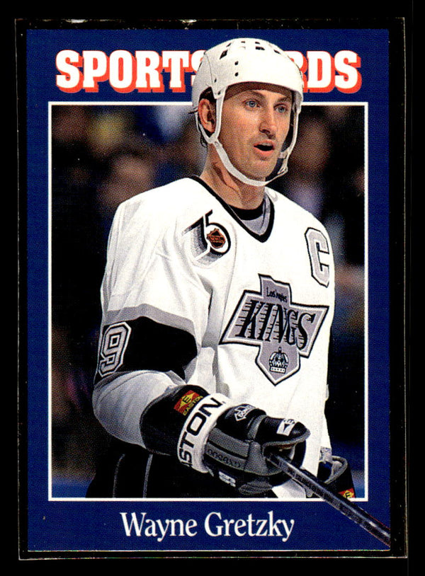 1991 ALLAN KAYE'S SPORTS CARDS NEWS MAGAZINE WAYNE GRETZKY 95 NRMT KINGS
