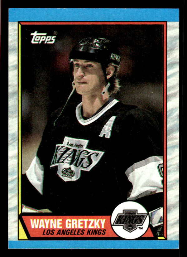 1989 TOPPS WAYNE GRETZKY 156 MINT HOCKEY LOS ANGELES KINGS