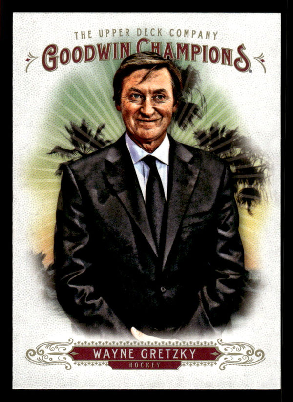 2018 UPPER DECK GOODWIN CHAMPIONS WAYNE GRETZKY 40 MINT HOCKEY EDMONTON OILERS