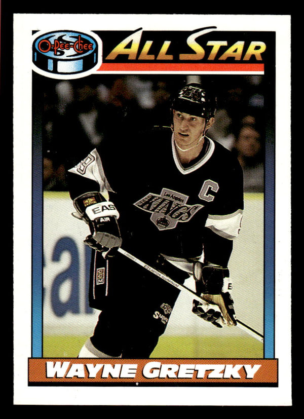 1991 TOPPS WAYNE GRETZKY 258 MINT HOCKEY LOS ANGELES KINGS
