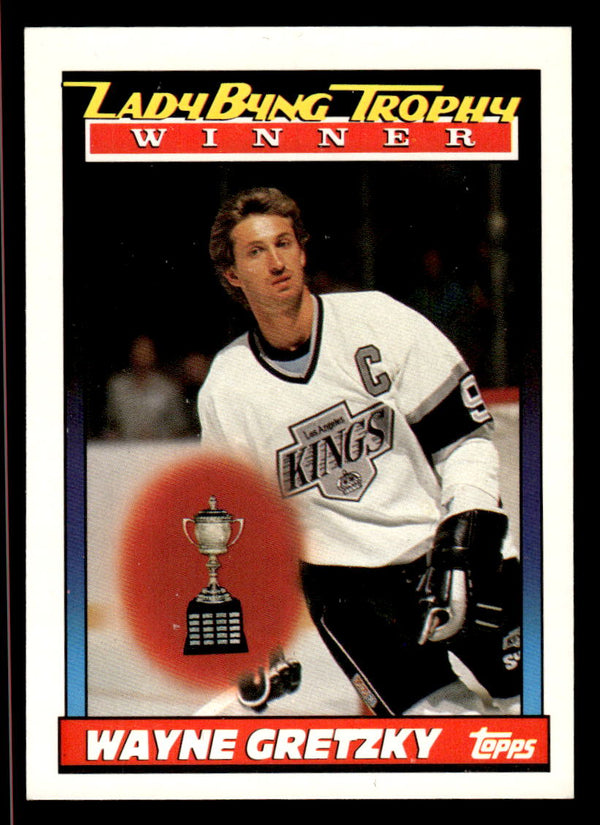 1991 TOPPS WAYNE GRETZKY 520 MINT HOCKEY LOS ANGELES KINGS