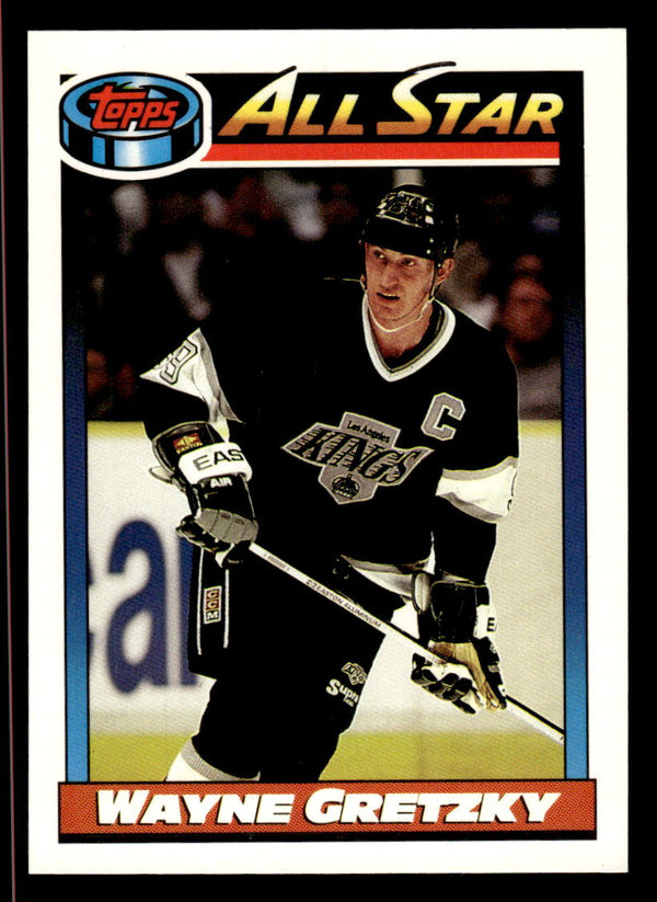 1991 TOPPS WAYNE GRETZKY 258 MINT HOCKEY LOS ANGELES KINGS