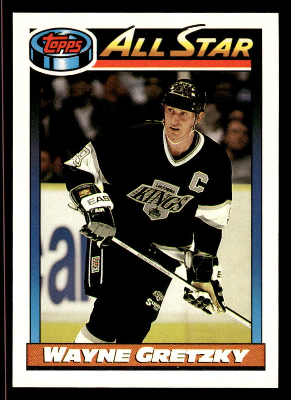 1991 TOPPS WAYNE GRETZKY 258 MINT HOCKEY LOS ANGELES KINGS