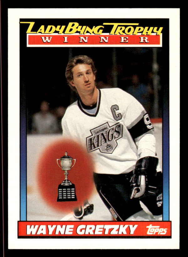 1991 TOPPS WAYNE GRETZKY 520 MINT HOCKEY LOS ANGELES KINGS