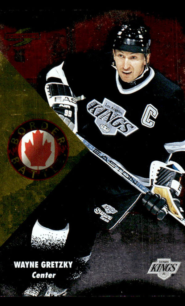 1995 SCORE WAYNE GRETZKY 2 MINT BORDER BATTLE HOCKEY LOS ANGELES KINGS
