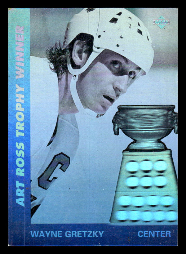 1991 UPPER DECK WAYNE GRETZKY AW1 MINT AWARD WINNER HOLOGRAMS LOS ANGELES KINGS