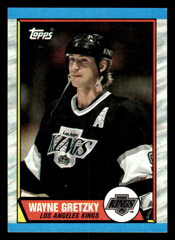 1989 TOPPS WAYNE GRETZKY 156 MINT HOCKEY LOS ANGELES KINGS