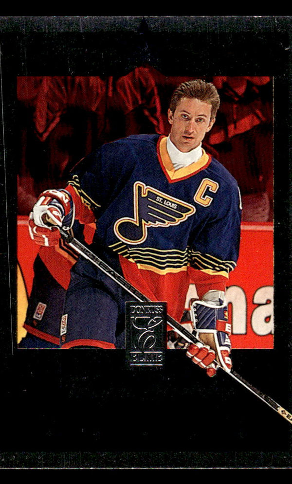 1995 DONRUSS ELITE WAYNE GRETZKY 58 MINT HOCKEY ST. LOUIS BLUES