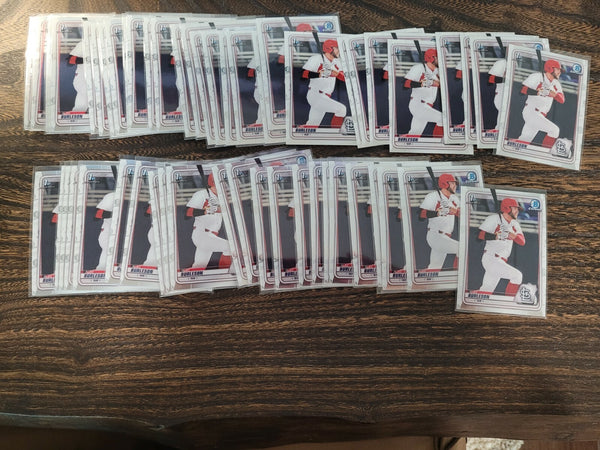 2020 ALEC BURLESON BOWMAN CHROME 1ST ROOKIE RC ST. LOUIS CARDINALS QTY