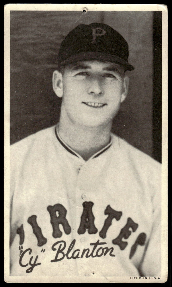 1936 GOUDEY WIDE PEN PREMIUMS CY BLANTON A7 FAIR R314 PITTSBURGH PIRATES