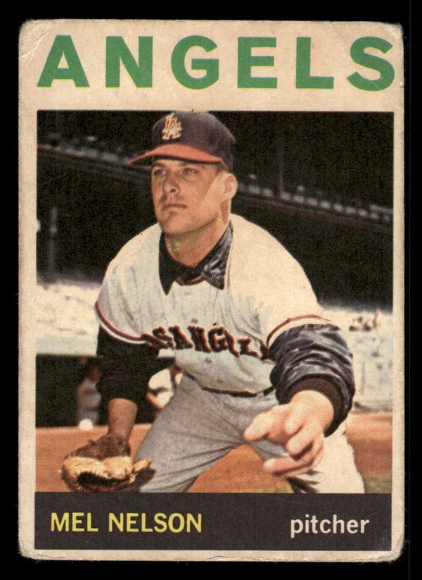 1964 TOPPS VENEZUELAN MEL NELSON 273 GOOD BASEBALL LOS ANGELES ANGELS