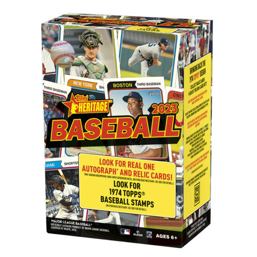 2023 TOPPS HERITAGE BASEBALL BLASTER BOX FACTORY SEALED QTY AVAIL