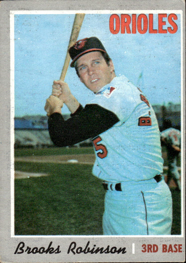 1970 TOPPS BROOKS ROBINSON 230 VG BASEBALL BALTIMORE ORIOLES