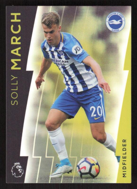 2018 TOPPS PLATINUM PREMIER LEAGUE SOLLY MARCH 14 MINT BRIGHTON & HOVE ALBION