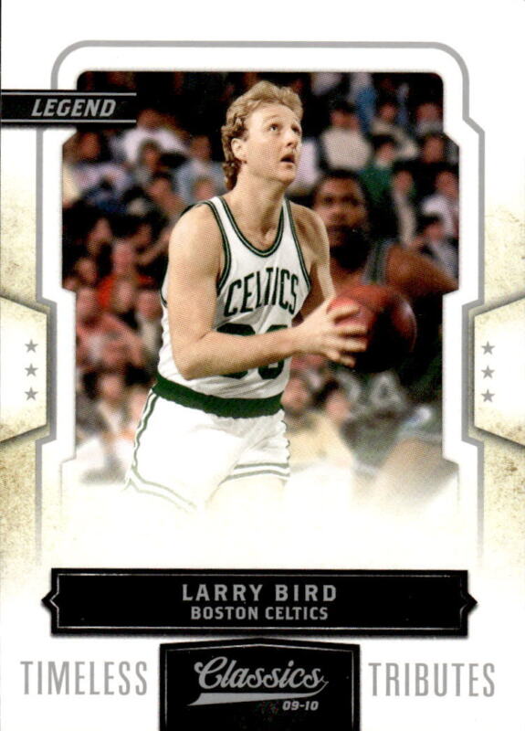 2009 PANINI CLASSICS LARRY BIRD 101 MINT TIMELESS TRIBUTES 74/100 BOSTON CELTICS