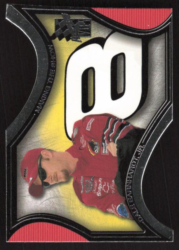 2001 PRESS PASS VIP DALE EARNHARDT JR. MS 5 MAKING THE SHOW RACING