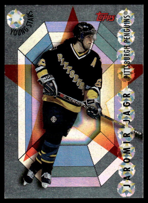 1995 TOPPS JAROMIR JAGR YS15 MINT YOUNG STARS HOCKEY PITTSBURGH PENGUINS